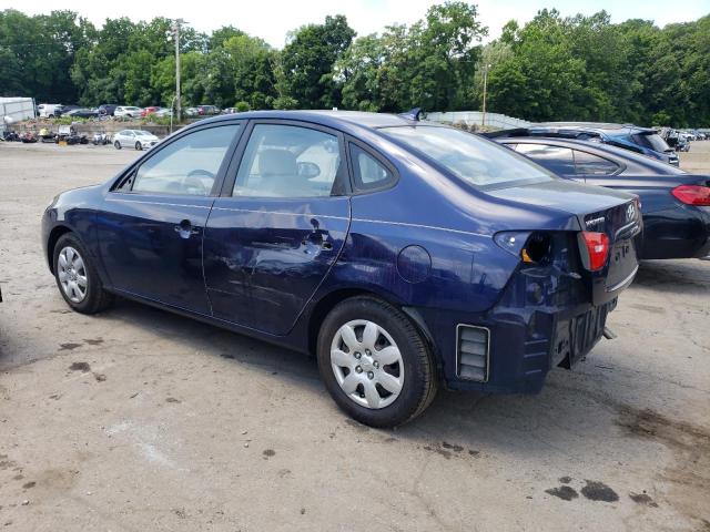 KMHDU46D79U669682 - 2009 HYUNDAI ELANTRA GLS BLUE photo 2