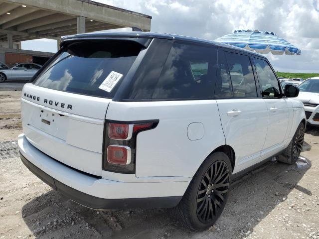 SALGS2SV5JA391955 - 2018 LAND ROVER RANGE ROVE HSE WHITE photo 3