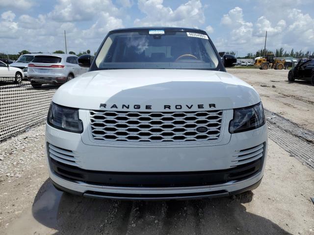 SALGS2SV5JA391955 - 2018 LAND ROVER RANGE ROVE HSE WHITE photo 5