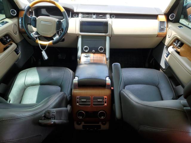 SALGS2SV5JA391955 - 2018 LAND ROVER RANGE ROVE HSE WHITE photo 8