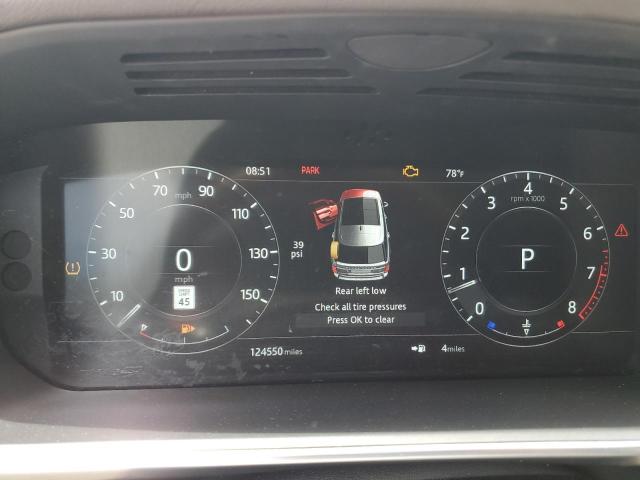 SALGS2SV5JA391955 - 2018 LAND ROVER RANGE ROVE HSE WHITE photo 9