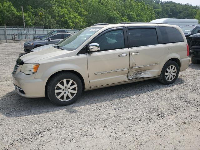 2C4RC1CG9CR393228 - 2012 CHRYSLER TOWN & COU TOURING L SILVER photo 1