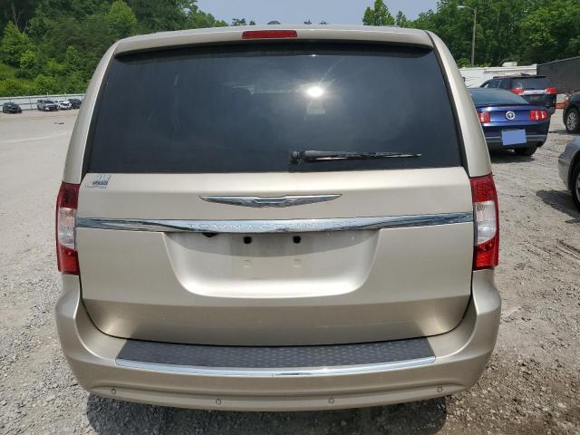 2C4RC1CG9CR393228 - 2012 CHRYSLER TOWN & COU TOURING L SILVER photo 6