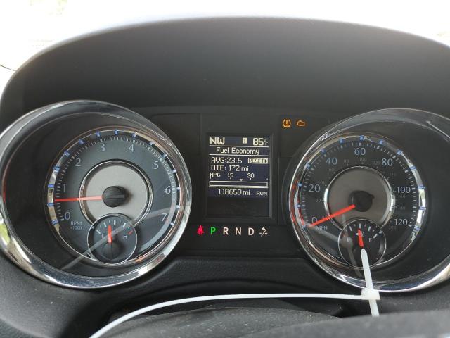 2C4RC1CG9CR393228 - 2012 CHRYSLER TOWN & COU TOURING L SILVER photo 9