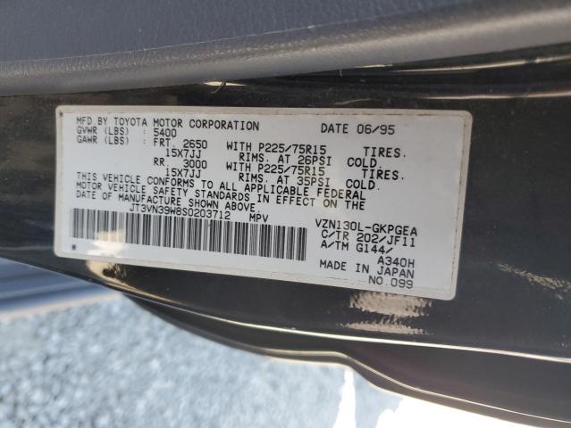 JT3VN39W8S0203712 - 1995 TOYOTA 4RUNNER VN39 SR5 黑色 照片 12