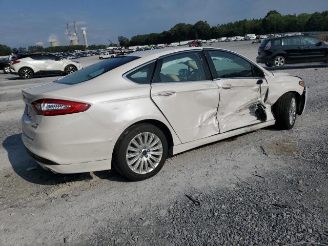 3FA6P0LU9FR171770 - 2015 FORD FUSION SE HYBRID WHITE photo 4