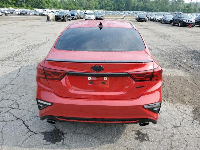 3KPF44AC2ME372158 - 2021 KIA FORTE GT RED photo 6