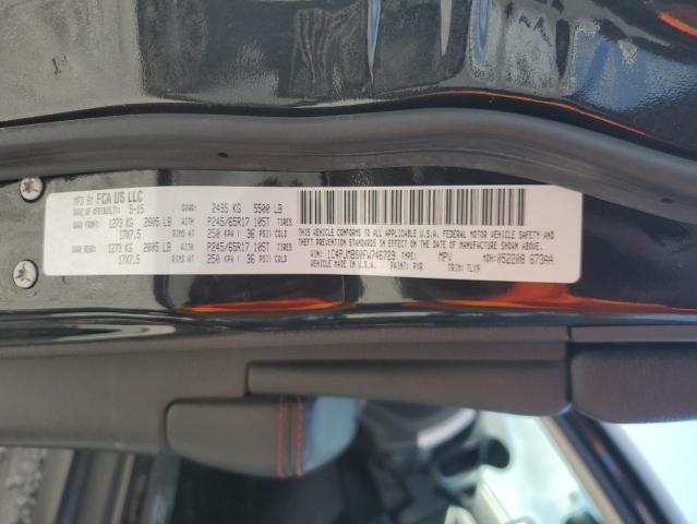 1C4PJMBS0FW746729 - 2015 JEEP CHEROKEE TRAILHAWK BLACK photo 13