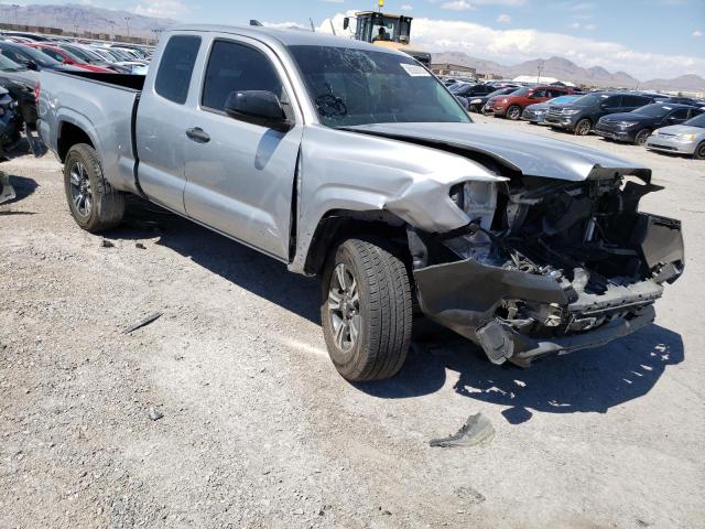 5TFRX5GN3JX126556 - 2018 TOYOTA TACOMA ACCESS CAB ვერცხლისფერი ფოტო 4