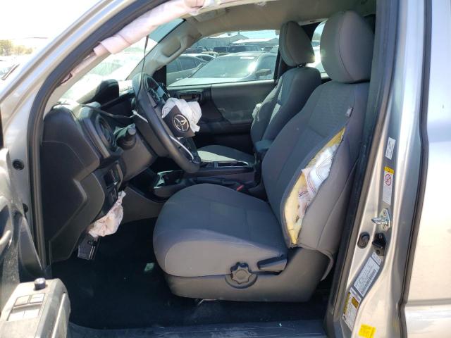 5TFRX5GN3JX126556 - 2018 TOYOTA TACOMA ACCESS CAB ვერცხლისფერი ფოტო 7