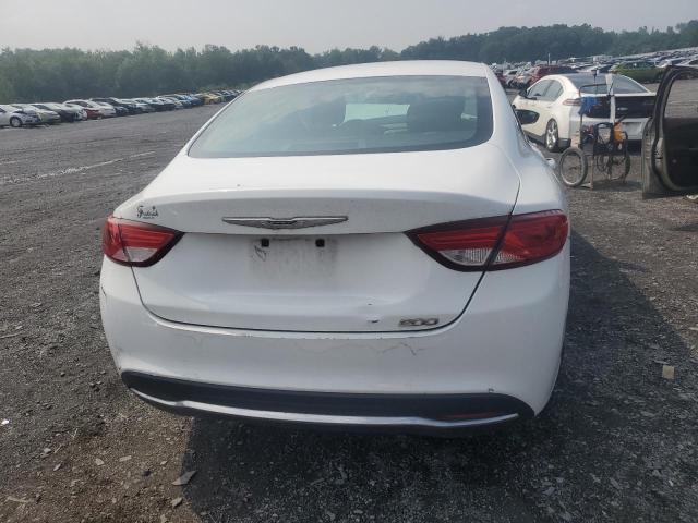 1C3CCCABXFN691477 - 2015 CHRYSLER 200 LIMITED WHITE photo 6