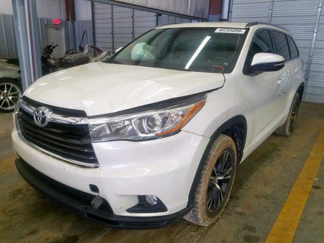 5TDKKRFHXGS503028 - 2016 TOYOTA HIGHLANDER XLE  ფოტო 2