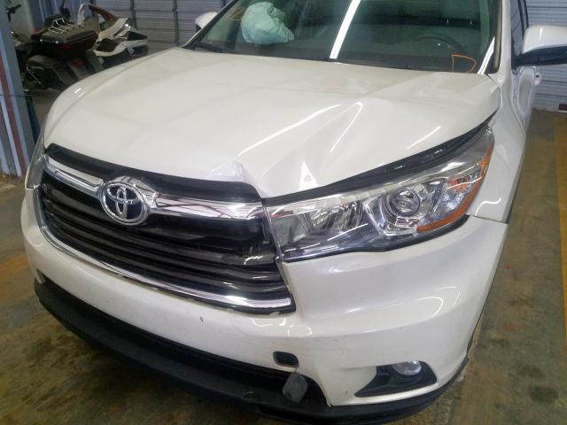 5TDKKRFHXGS503028 - 2016 TOYOTA HIGHLANDER XLE  ფოტო 9