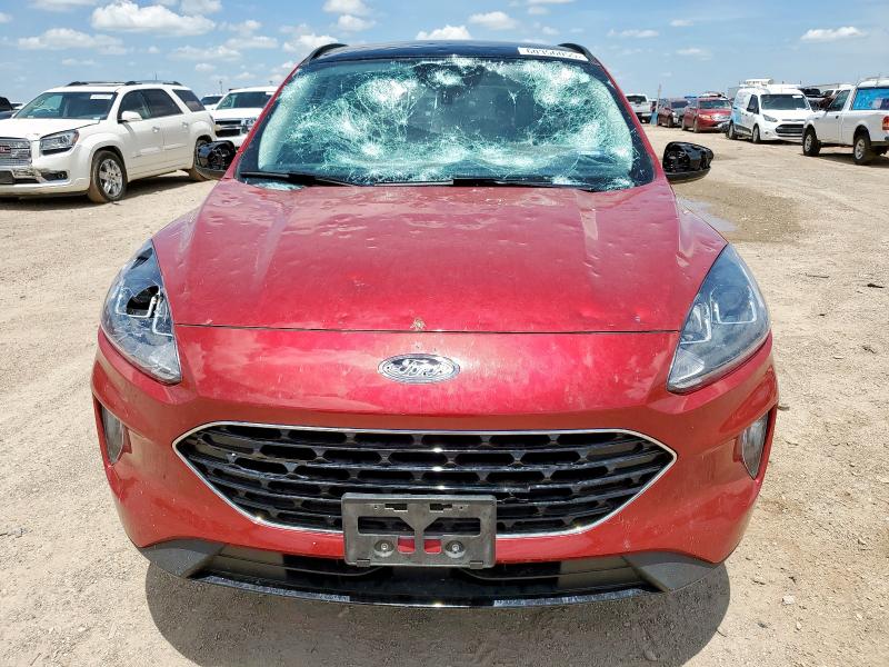 1FMCU9H93NUB38507 - 2022 FORD ESCAPE SEL RED photo 5