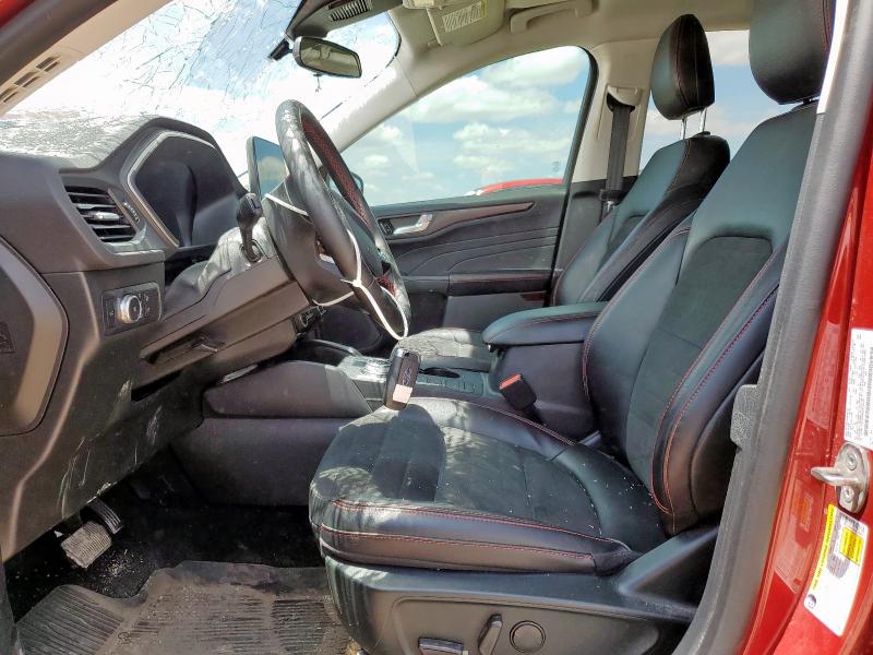 1FMCU9H93NUB38507 - 2022 FORD ESCAPE SEL RED photo 7