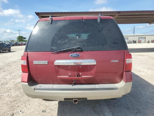 1FMFU17568LA14755 - 2008 FORD EXPEDITION EDDIE BAUER MAROON photo 6