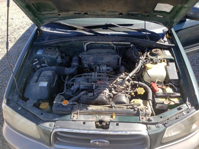 JF1SG65644H759669 - 2004 SUBARU FORESTER 2.5XS მწვანე ფოტო 11