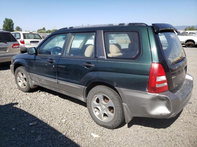 JF1SG65644H759669 - 2004 SUBARU FORESTER 2.5XS მწვანე ფოტო 2