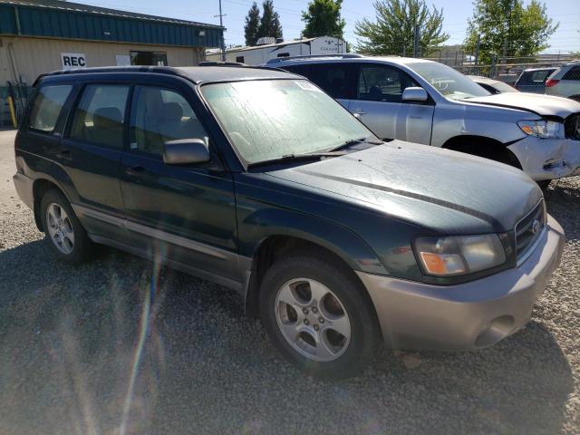 JF1SG65644H759669 - 2004 SUBARU FORESTER 2.5XS მწვანე ფოტო 4