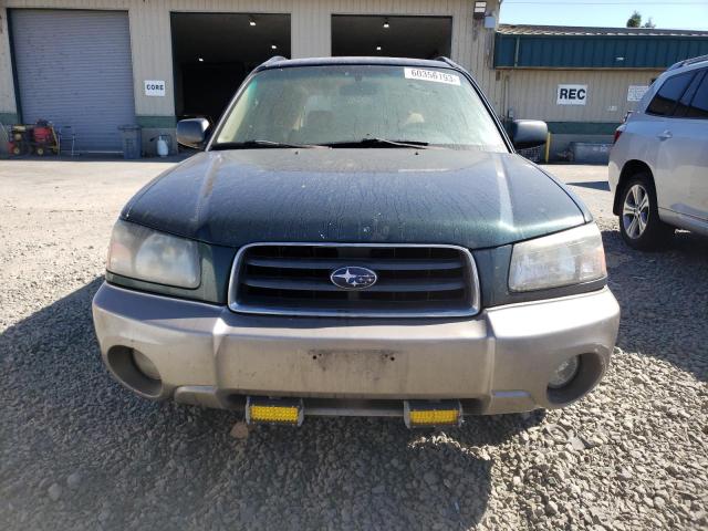 JF1SG65644H759669 - 2004 SUBARU FORESTER 2.5XS მწვანე ფოტო 5