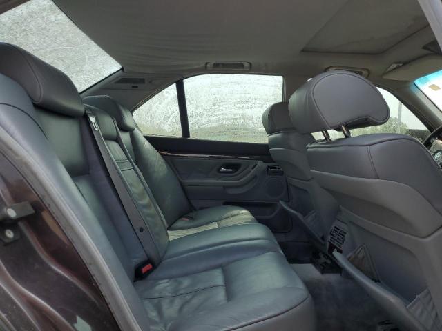 WBAGF6325SDH05563 - 1995 BMW 7 SERIES I AUTOMATIC PURPLE photo 10