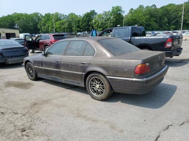 WBAGF6325SDH05563 - 1995 BMW 7 SERIES I AUTOMATIC PURPLE photo 2