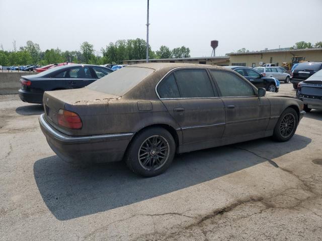 WBAGF6325SDH05563 - 1995 BMW 7 SERIES I AUTOMATIC PURPLE photo 3