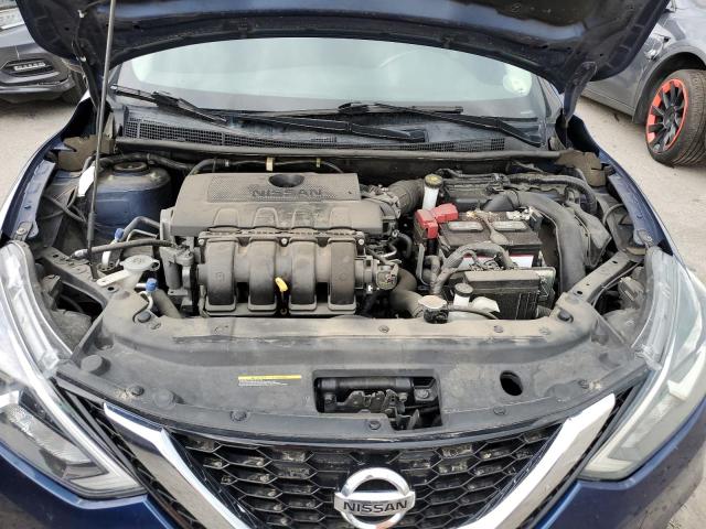 3N1AB7AP0GY249453 - 2016 NISSAN SENTRA S BLUE photo 11