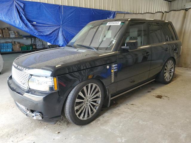 SALMP1E42CA384157 - 2012 LAND ROVER RANGE ROVE AUTOBIOGRAPHY BLACK photo 1