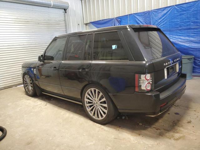 SALMP1E42CA384157 - 2012 LAND ROVER RANGE ROVE AUTOBIOGRAPHY BLACK photo 2