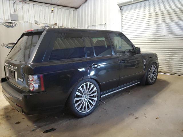 SALMP1E42CA384157 - 2012 LAND ROVER RANGE ROVE AUTOBIOGRAPHY BLACK photo 3