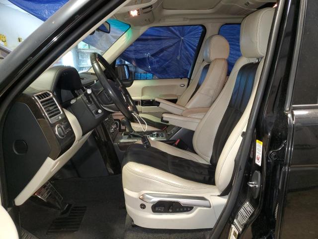 SALMP1E42CA384157 - 2012 LAND ROVER RANGE ROVE AUTOBIOGRAPHY BLACK photo 7