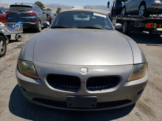 4USBT33403LR61288 - 2003 BMW Z4 2.5 GRAY photo 5