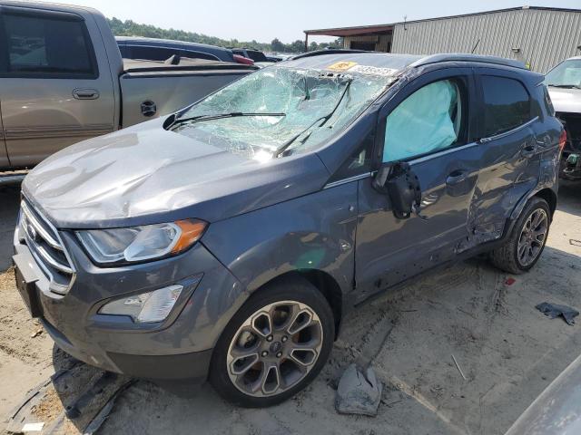 MAJ3S2KE7KC269082 - 2019 FORD ECOSPORT TITANIUM GRAY photo 1