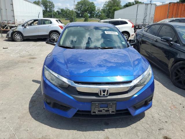 19XFC1F95GE005337 - 2016 HONDA CIVIC TOURING BLUE photo 5