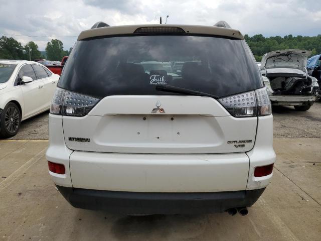 JA4JS4AX1AZ006009 - 2010 MITSUBISHI OUTLANDER XLS WHITE photo 6