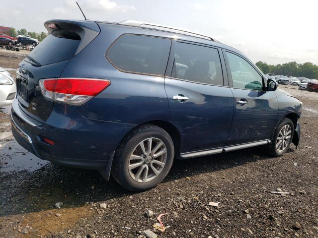 5N1AR2MM1EC725675 - 2014 NISSAN PATHFINDER S BLUE photo 3