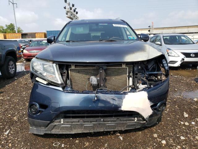 5N1AR2MM1EC725675 - 2014 NISSAN PATHFINDER S BLUE photo 5