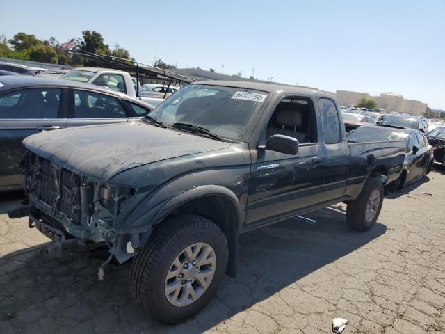 4TAWN72N0XZ459110 - 1999 TOYOTA TACOMA XTRACAB GREEN photo 1