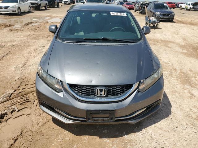 19XFB2F55DE272673 - 2013 HONDA CIVIC LX CHARCOAL photo 5