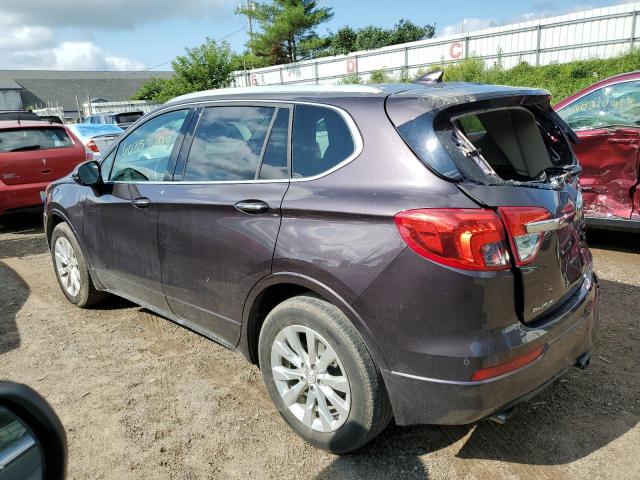 LRBFX1SA8JD028168 - 2018 BUICK ENVISION ESSENCE PURPLE photo 2