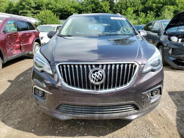 LRBFX1SA8JD028168 - 2018 BUICK ENVISION ESSENCE PURPLE photo 5