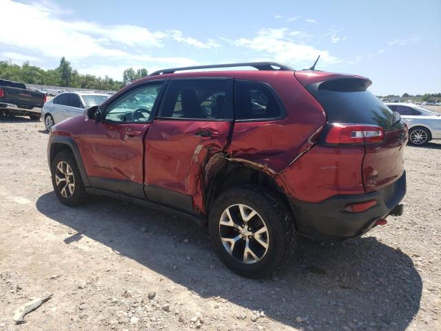 1C4PJMBS8FW780546 - 2015 JEEP CHEROKEE TRAILHAWK 红色 照片 2