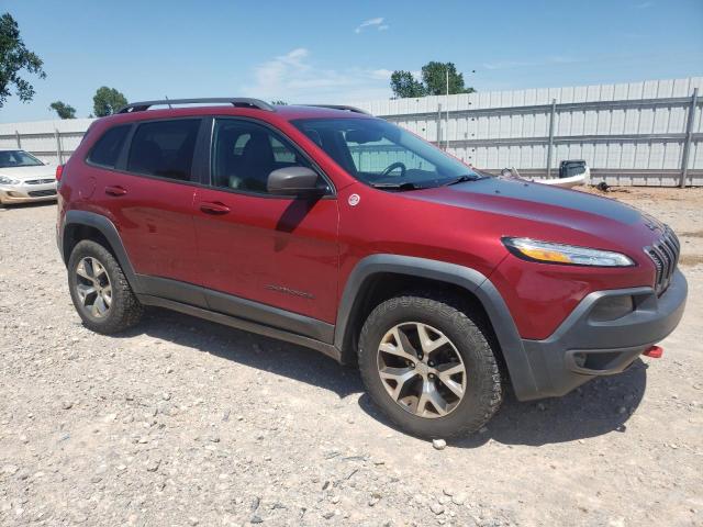 1C4PJMBS8FW780546 - 2015 JEEP CHEROKEE TRAILHAWK 红色 照片 4