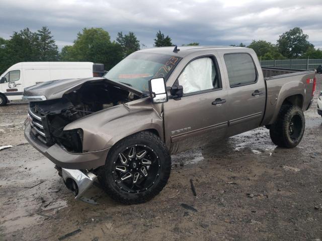 3GTP2VE79CG176962 - 2012 GMC SIERRA K1500 SLE GRAY photo 1