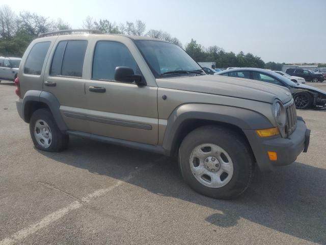 1J4GL48K76W241637 - 2006 JEEP LIBERTY SPORT თაფლისფერი ფოტო 4