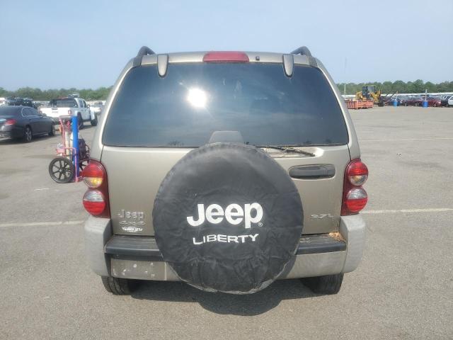 1J4GL48K76W241637 - 2006 JEEP LIBERTY SPORT თაფლისფერი ფოტო 6