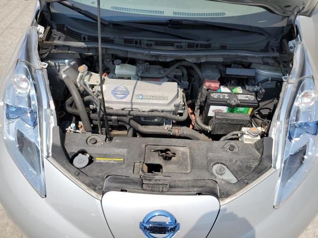 JN1AZ0CP1CT021481 - 2012 NISSAN LEAF SV SILVER photo 11