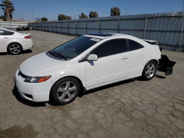 2HGFG12938H558134 - 2008 HONDA CIVIC EXL WHITE photo 1