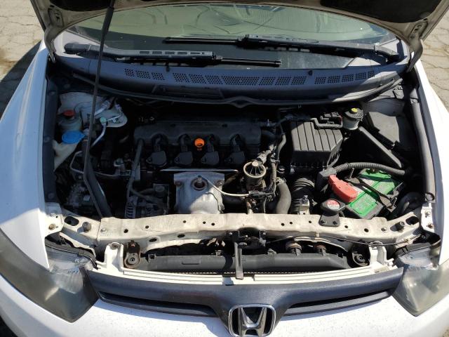 2HGFG12938H558134 - 2008 HONDA CIVIC EXL WHITE photo 11
